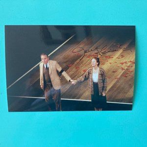 Jane Alexander Signed photo 4”X6” Broadway Shadowlands Curtain Call Tony Award
